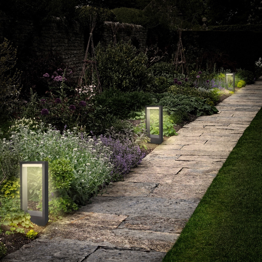 Brilagi - LED udendørslampe RAGUSA LED/7W/230V 3000/4000/6000K antracit IP54 30 cm