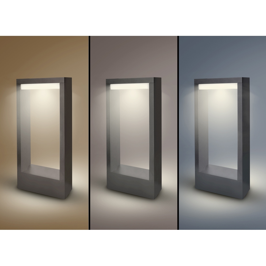 Brilagi - LED udendørslampe RAGUSA LED/7W/230V 3000/4000/6000K antracit IP54 30 cm