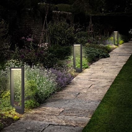 Brilagi - LED udendørslampe RAGUSA LED/7W/230V 3000/4000/6000K antracit IP54 50 cm