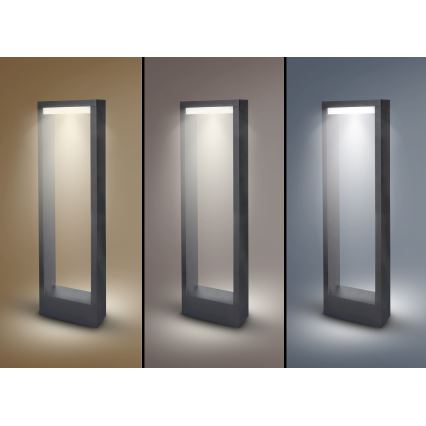 Brilagi - LED udendørslampe RAGUSA LED/7W/230V 3000/4000/6000K antracit IP54 50 cm