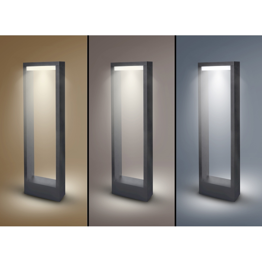 Brilagi - LED udendørslampe RAGUSA LED/7W/230V 3000/4000/6000K antracit IP54 50 cm