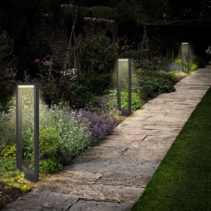 Brilagi - LED udendørslampe RAGUSA LED/7W/230V 3000/4000/6000K antracit IP54 80 cm