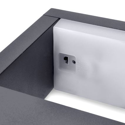 Brilagi - Udendørs LED væglampe RAGUSA LED/7W/230V 3000/4000/6000K antracit IP54