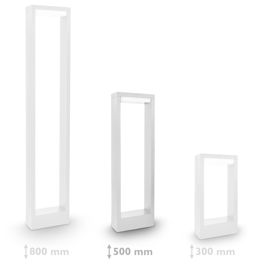 Brilagi - LED udendørslampe RAGUSA LED/7W/230V 3000/4000/6000K hvid IP54 50 cm