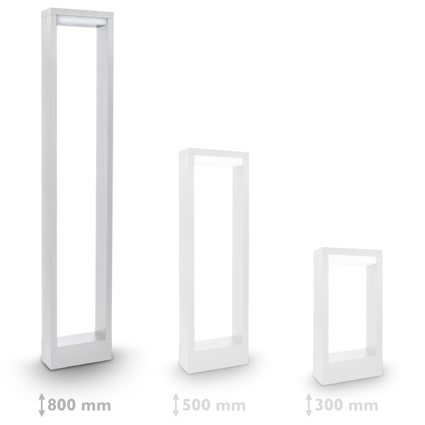 Brilagi - LED udendørslampe RAGUSA LED/7W/230V 3000/4000/6000K hvid IP54 80 cm
