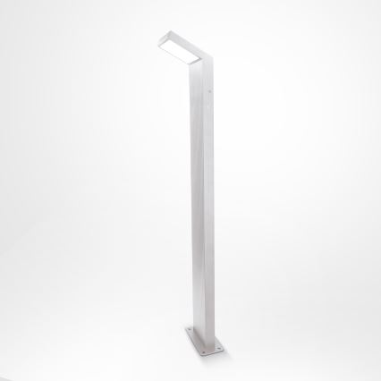 Brilagi - LED udendørslampe RIANO LED/8W/230V sølv IP65