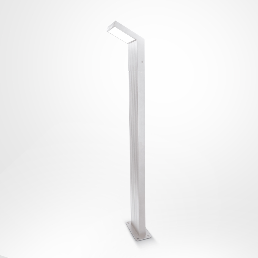 Brilagi - LED udendørslampe RIANO LED/8W/230V sølv IP65