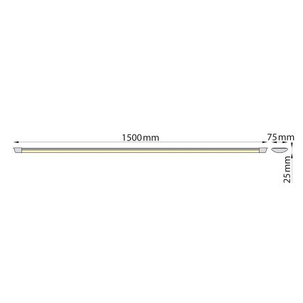 Brilagi - LED underskabslampe AVERO LED/45W/230V 150 cm