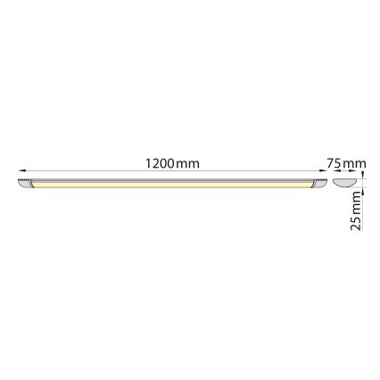 Brilagi - LED underskabslampe LUMA LED/32W/230V 120 cm
