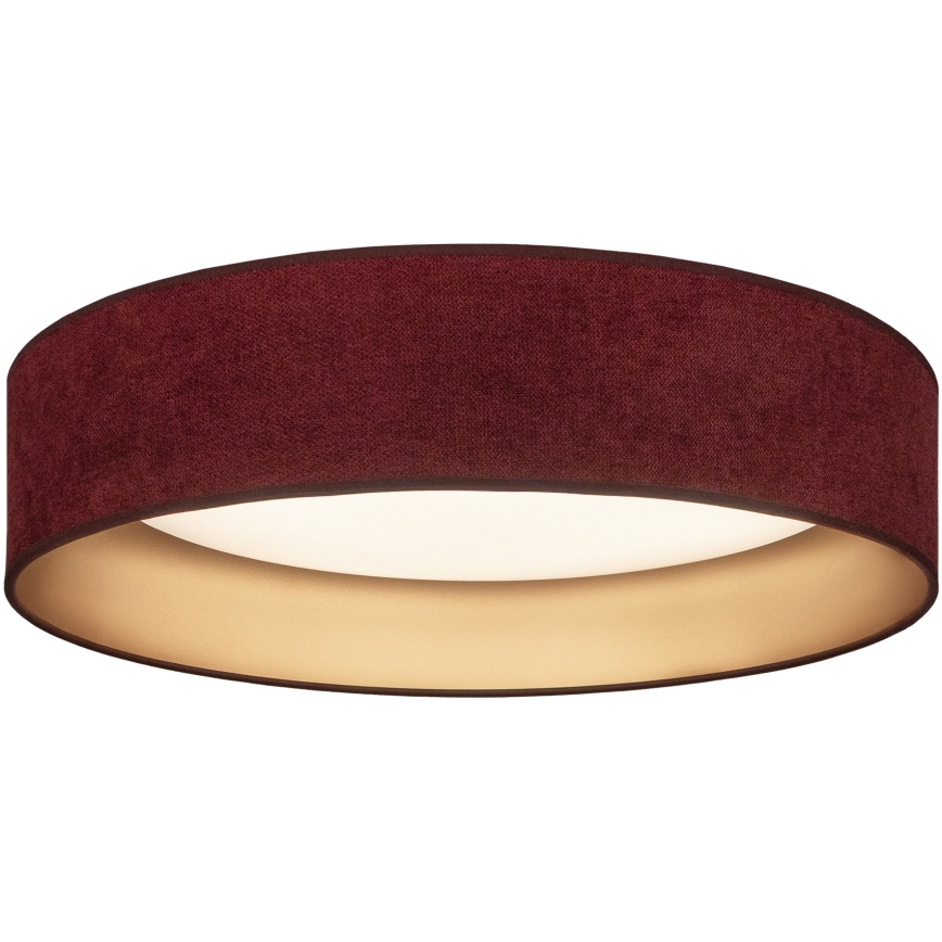 Brilagi - LED dæmpbar loftlampe VELVET SMARTIX LED/36W/230V 3000-6000K Ø 55 cm vinrød/guld Wi-Fi Tuya Beacon + fjernbetjening