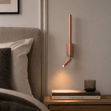 BRILAGI - LED vægspotlampe VIXON LED/3W/230V + LED/5W bronzefarvet CRI 90