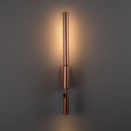 BRILAGI - LED vægspotlampe VIXON LED/3W/230V + LED/5W bronzefarvet CRI 90