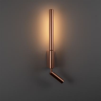 BRILAGI - LED vægspotlampe VIXON LED/3W/230V + LED/5W bronzefarvet CRI 90