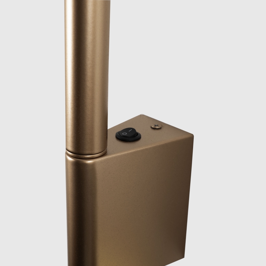 BRILAGI - LED vægspotlampe VIXON LED/3W/230V + LED/5W bronzefarvet CRI 90