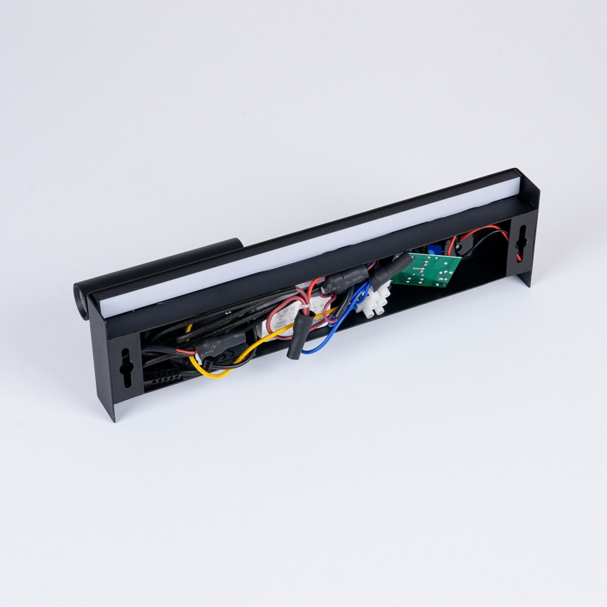 Brilagi - LED vægspot med USB-port NOCTIS LED/3W/230V + LED/9W sort