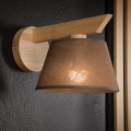 Brilagi - LED  Væglampe ANTHONY 1xE14/40W/230V eg/brun
