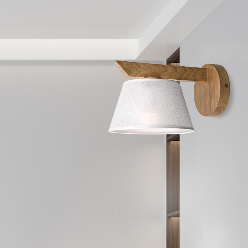 Brilagi - LED  Væglampe ANTHONY 1xE14/40W/230V eg/hvid