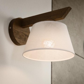 Brilagi - LED  Væglampe ANTHONY 1xE14/40W/230V eg/hvid