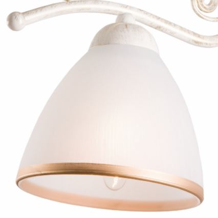 Brilagi - LED væglampe ANTICO 1xE27/60W/230V 3000K hvid patina
