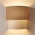 Brilagi - LED-væglampe BOHO ECO 1xE27/10W/230V beige/creme