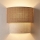 Brilagi - LED-væglampe BOHO ECO 1xE27/10W/230V beige/creme