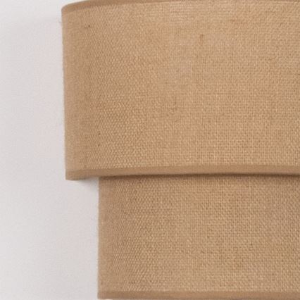 Brilagi - LED væglampe BOHO ECO 1xE27/10W/230V beige