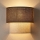 Brilagi - LED væglampe BOHO ECO 1xE27/10W/230V brun/creme