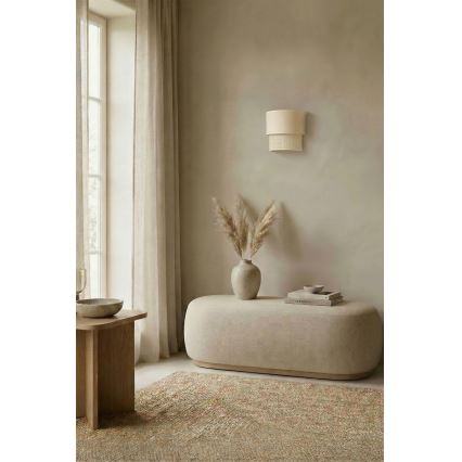 Brilagi - LED væglampe BOHO ECO 1xE27/10W/230V cremefarvet