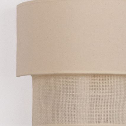 Brilagi - LED væglampe BOHO ECO 1xE27/10W/230V cremefarvet