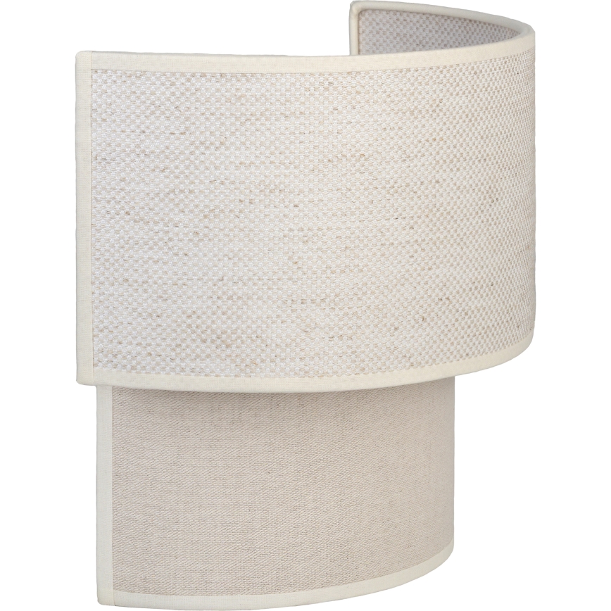 Brilagi - LED væglampe BOHO ECO 1xE27/10W/230V cremefarvet