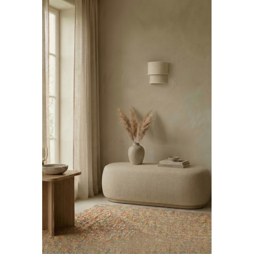 Brilagi - LED væglampe BOHO ECO 1xE27/10W/230V cremefarvet