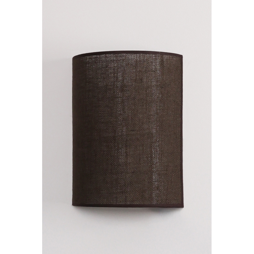 Brilagi - LED væglampe BOHO STYLE 1xE27/15W/230V brun