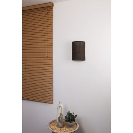 Brilagi - LED væglampe BOHO STYLE 1xE27/15W/230V brun