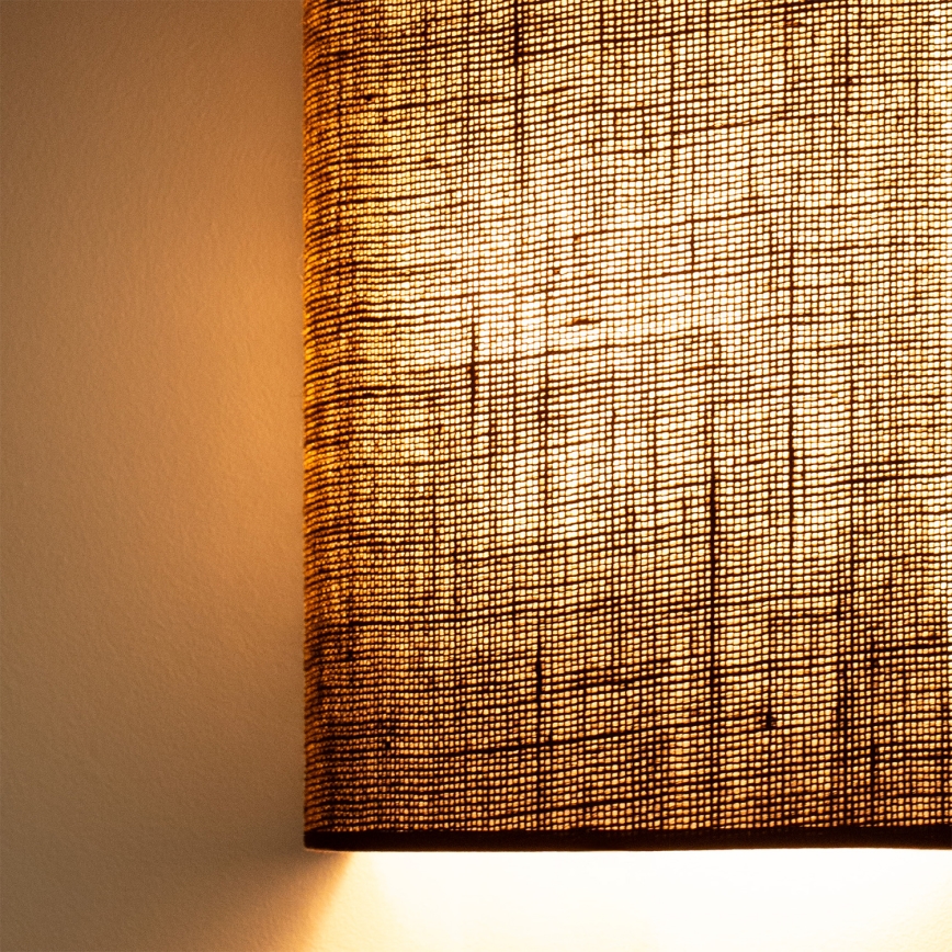 Brilagi - LED væglampe BOHO STYLE 1xE27/15W/230V brun