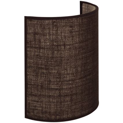 Brilagi - LED væglampe BOHO STYLE 1xE27/15W/230V brun