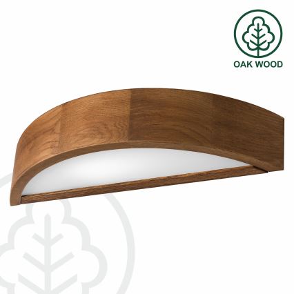 Brilagi - LED væglampe CARVALHO 1xE27/15W/230V eg kirsebær