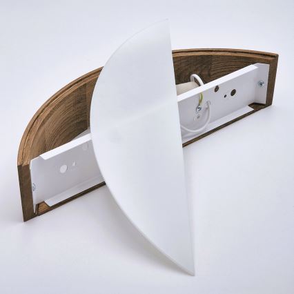 Brilagi - LED væglampe CARVALHO 1xE27/15W/230V eg kirsebær