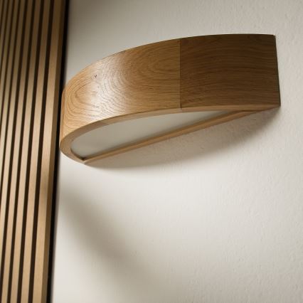 Brilagi - LED væglampe CARVALHO 1xE27/60W/230V eg