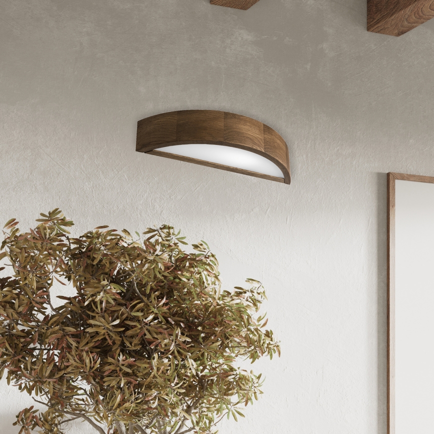 Brilagi - LED Væglampe CARVALHO 1xE27/60W/230V eg
