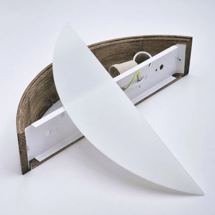 Brilagi - LED Væglampe CARVALHO 1xE27/60W/230V eg