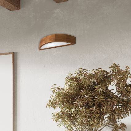 Brilagi - LED væglampe CARVALHO 1xE27/60W/230V eg kirsebær