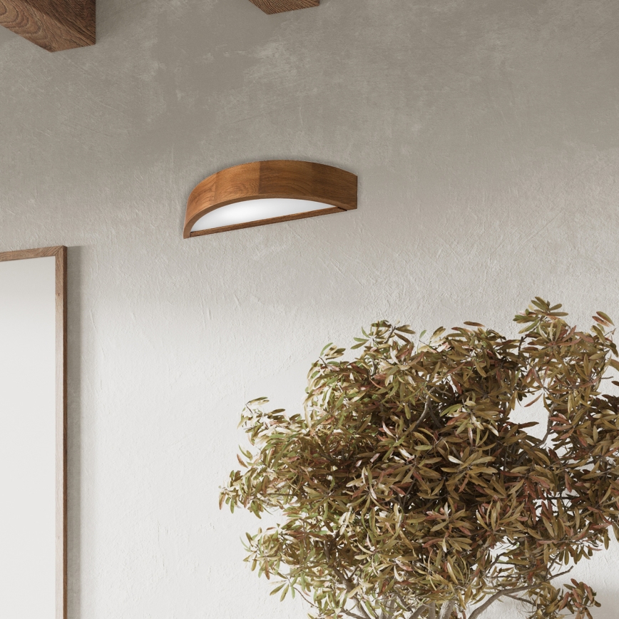 Brilagi - LED væglampe CARVALHO 1xE27/60W/230V eg kirsebær