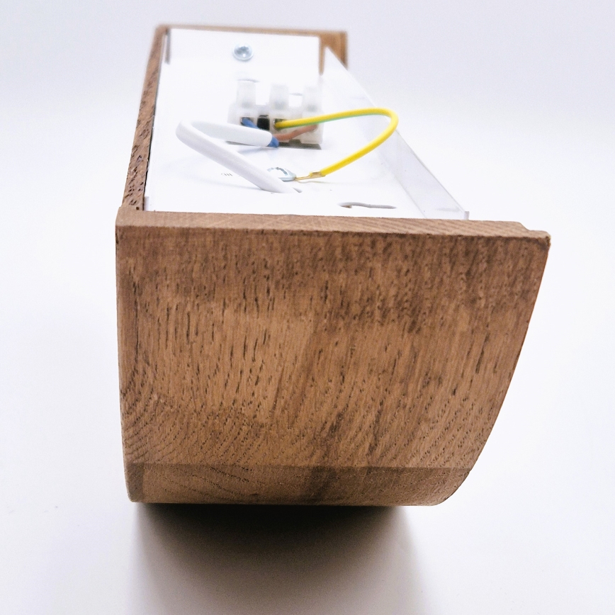 Brilagi - LED væglampe CARVALHO 1xE27/60W/230V eg kirsebær