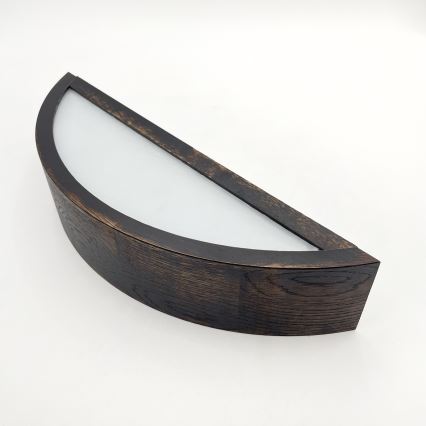 Brilagi - LED væglampe CARVALHO SMOKEY 1xE27/60W/230V eg