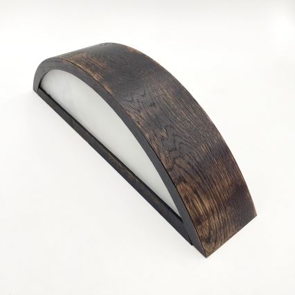 Brilagi - LED væglampe CARVALHO SMOKEY 1xE27/60W/230V eg