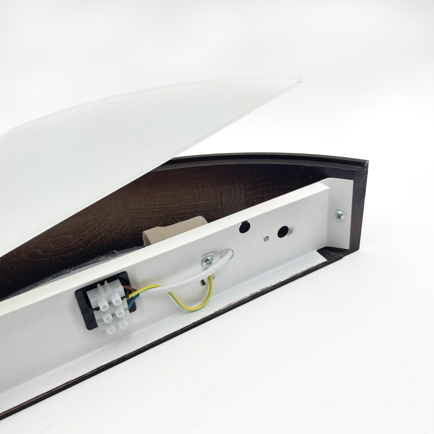 Brilagi - LED væglampe CARVALHO SMOKEY 1xE27/60W/230V eg