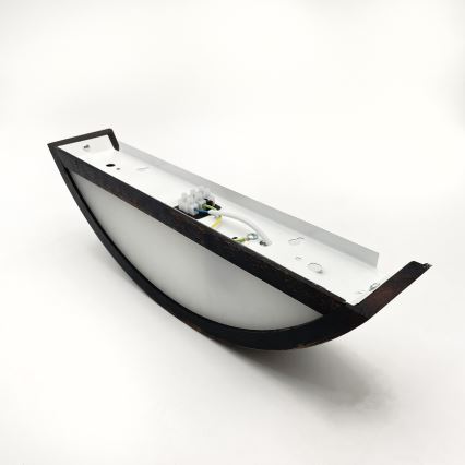 Brilagi - LED væglampe CARVALHO SMOKEY 1xE27/60W/230V eg