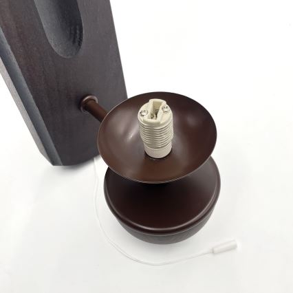 Brilagi - LED Væglampe COTTAGE 1xG9/40W/230V bøg/hvid