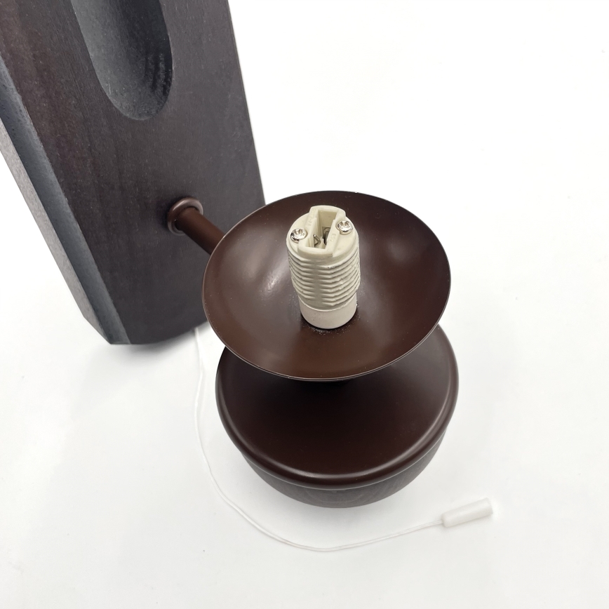 Brilagi - LED Væglampe COTTAGE 1xG9/40W/230V bøg/hvid