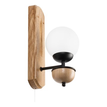 Brilagi - LED Væglampe COTTAGE 1xG9/40W/230V eg/hvid